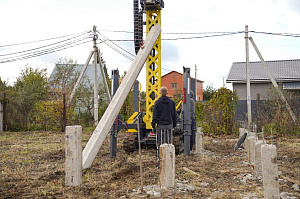 Надежный фундамент для загородного дома в Кобралово от Лесобиржи-СПб
