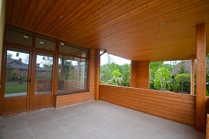 загородный дом отделка