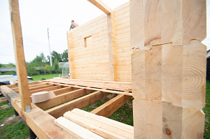 деревянная баня москва