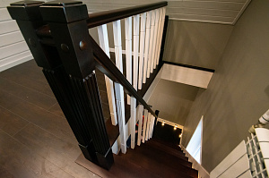 лестница из лиственницы 21