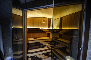 сауна с липовым полоком