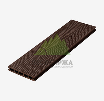 Террасная доска из ДПК пустотелая UnoDeck Ultra 150х24х3000, венге