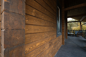 253 м² безупречного фасада под ключ для элитного поселка в Подмосковье