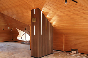 Премиум-отделка банного комплекса ангарской сосной в VUOKSA-Status