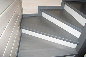 ступени крашеные