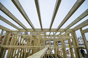 строим дом из дерева