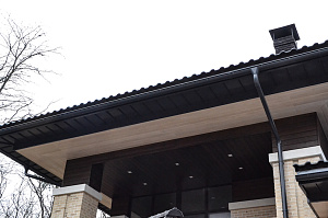 свесы из планкена лиственница