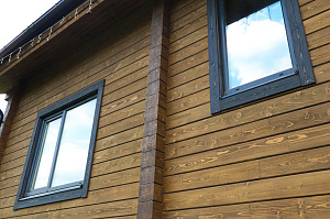 253 м² безупречного фасада под ключ для элитного поселка в Подмосковье