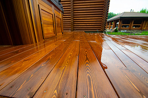 терраса с купелью