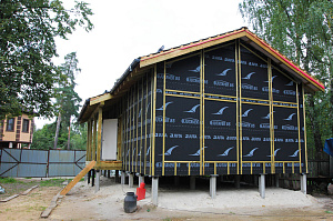 Фото каркасной бани