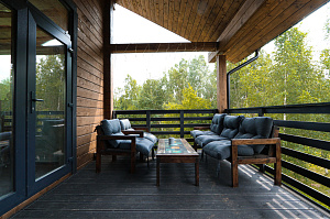 253 м² безупречного фасада под ключ для элитного поселка в Подмосковье