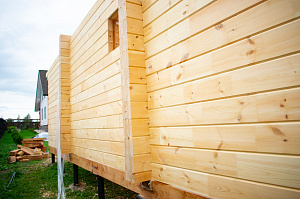 баня из бруса