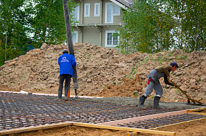 строительство домов с фундамента