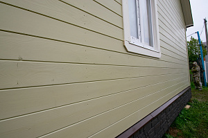 крашеный фасад