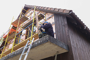 Вентилируемый фасад, свайно-винтовой фундамент террасы и новая кровля: почему этот проект в Белладжио прослужит десятилетиями