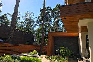 отделка деревом