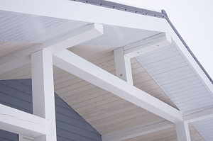 Дом обшитый сайдингом