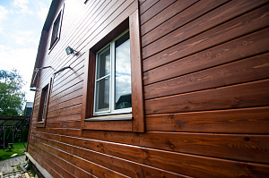 доска крашеная для фасада