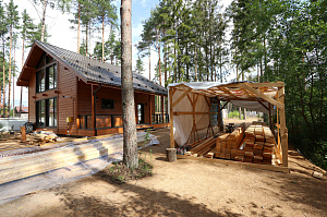 Элегантный банный комплекс с террасой 