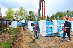 Надёжный фундамент в Старой Ладоге: усиление буронабивными сваями