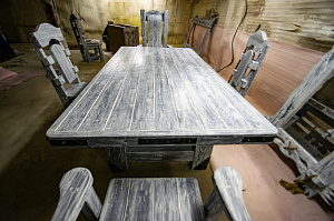 брашировка и покраска мебели