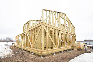 Дом каркасный
