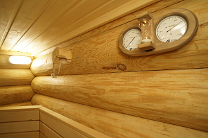 вагонка из липы в бане
