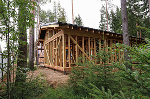 Элегантный банный комплекс с террасой 