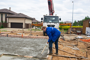 бетонный фундамент