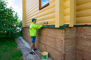 покраска на обьекте