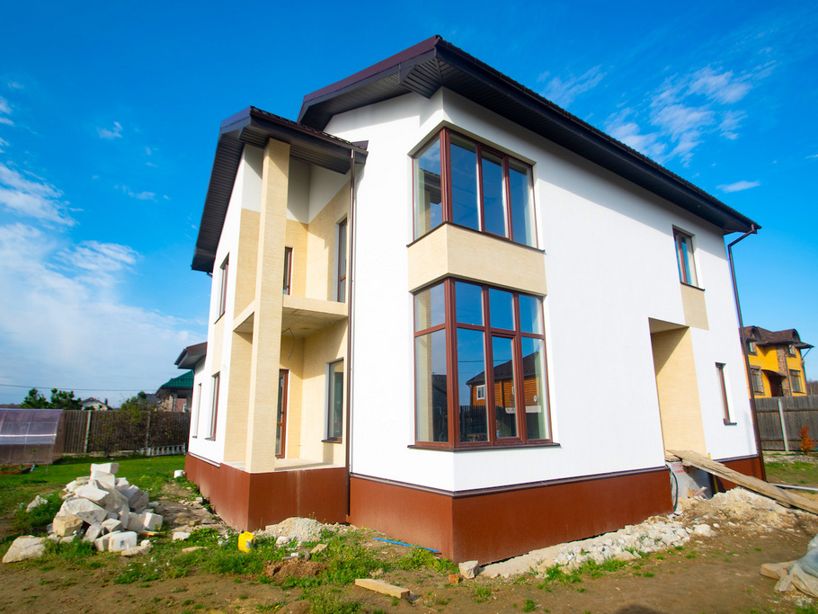 Эффектное преображение фасада в Зеркальном квартале: Комплексные работы Лесобиржи-Спб