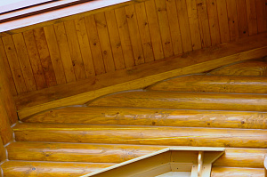 покраска дома на объекте 3