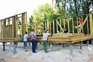 Каркас фасада