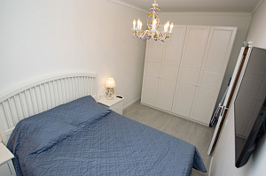 ремонт квартирспальня в белых тонах