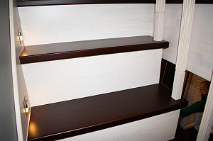 лестница из мебельного щита