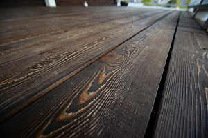 Терраса из палубной доски