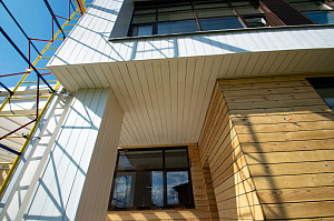 крашеный фасад