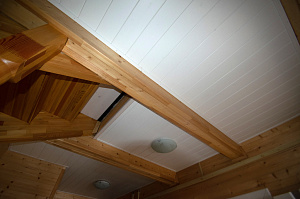 покраска вагонки из ангарской сосны