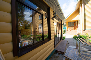 беседка из блок хауса