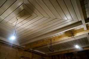 Отделка планкеном внутренняя