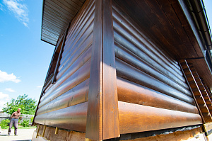 покраска блок хауса