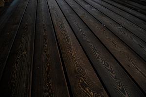 Терраса из лиственницы установка