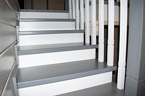 ступени из лиственницы