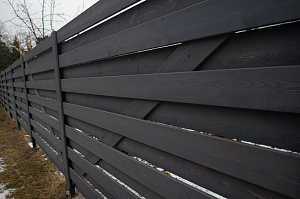 забор из планкена