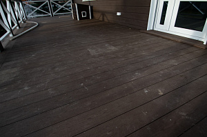 террасная доска из дпк под дерево 7