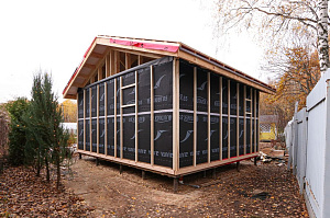 Каркасная баня 