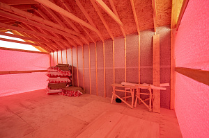 установка обрешётки