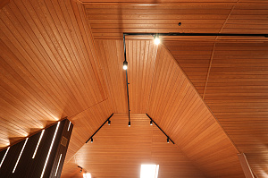 Премиум-отделка банного комплекса ангарской сосной в VUOKSA-Status