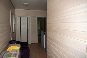 имитация бруса внутри дома