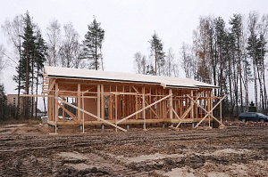 Строительство каркасного дома в скандинавском стиле